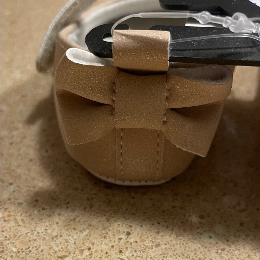 Carter's Beige Baby Walker Shoes
